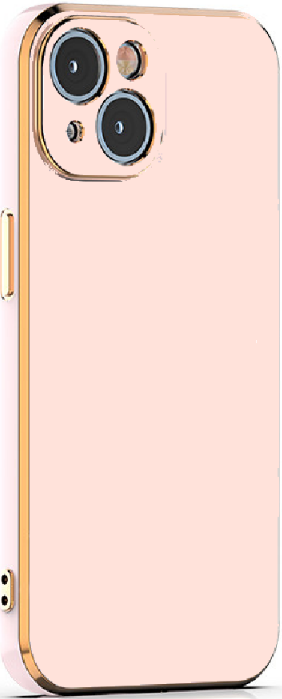 Bodycell Gold Plated - Θήκη Σιλικόνης Apple iPhone 15 Plus - Pink