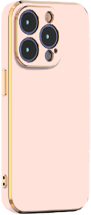 Bodycell Gold Plated - Θήκη Σιλικόνης Apple iPhone 15 Pro - Pink
