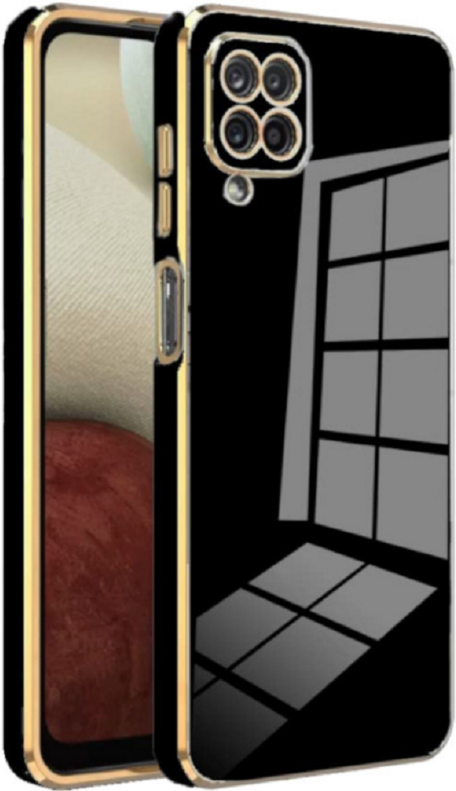 Bodycell Gold Plated - Θήκη Σιλικόνης Samsung Galaxy A22 4G - Black