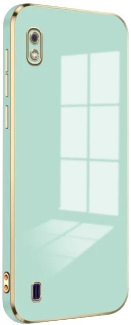 Bodycell Gold Plated - Θήκη Σιλικόνης Samsung Galaxy A10 - Mint Green