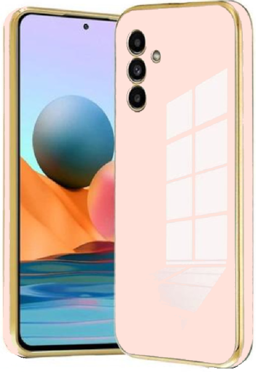 Bodycell Gold Plated - Θήκη Σιλικόνης Samsung Galaxy A13 5G - Pink