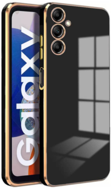 Bodycell Gold Plated - Θήκη Σιλικόνης Samsung Galaxy M34 5G - Black