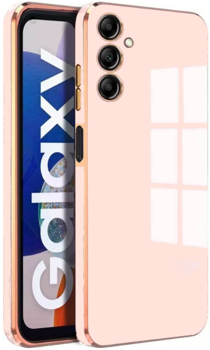 Bodycell Gold Plated - Θήκη Σιλικόνης Samsung Galaxy M34 5G - Pink