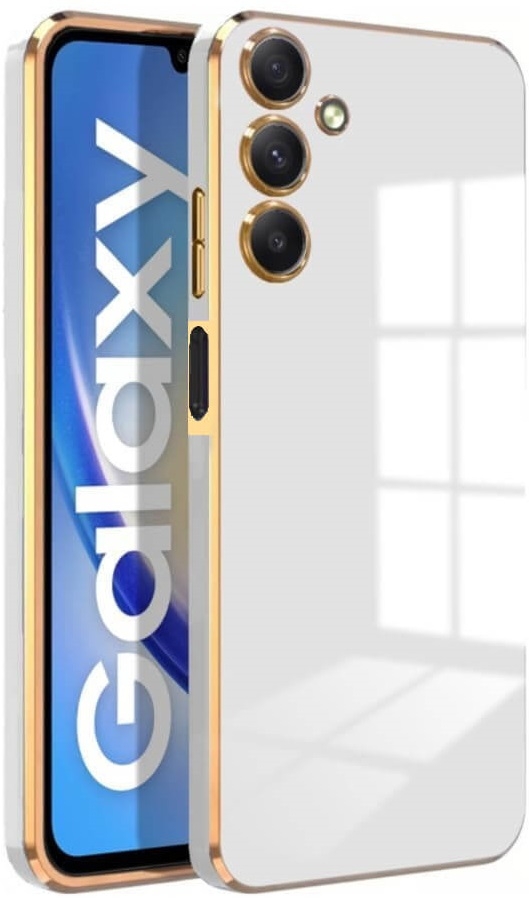 Bodycell Gold Plated - Θήκη Σιλικόνης Samsung Galaxy M34 5G - White