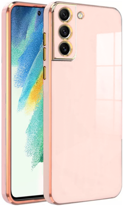 Bodycell Gold Plated - Θήκη Σιλικόνης Samsung Galaxy S21 FE 5G - Pink
