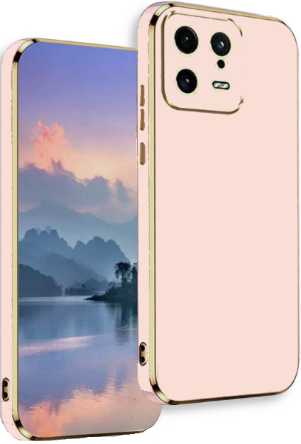 Bodycell Gold Plated - Θήκη Σιλικόνης Xiaomi 13 - Pink