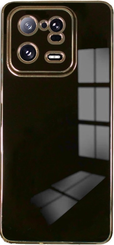Bodycell Gold Plated - Θήκη Σιλικόνης Xiaomi 13 Pro - Black