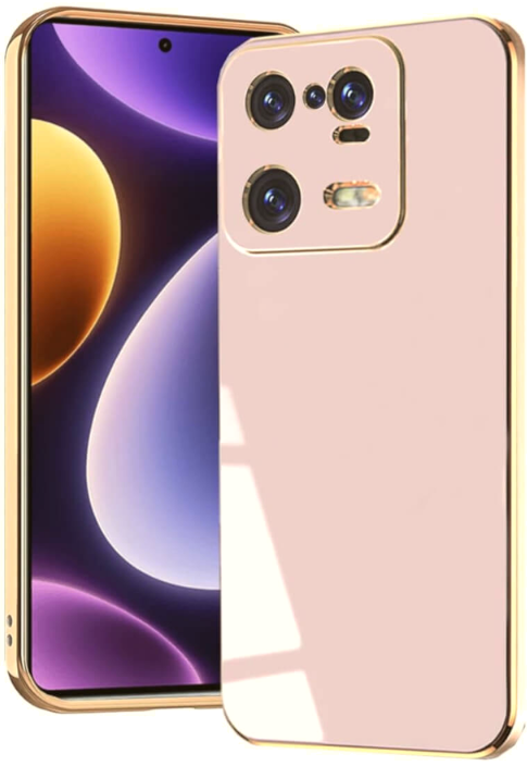 Bodycell Gold Plated - Θήκη Σιλικόνης Xiaomi 13 Pro - Pink