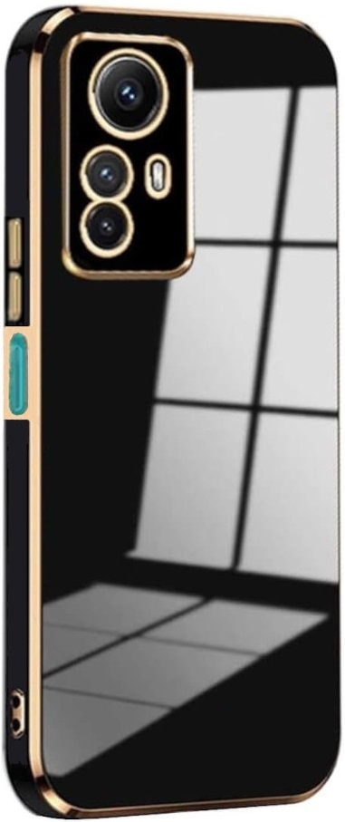 Bodycell Gold Plated - Θήκη Σιλικόνης Xiaomi Redmi Note 12S - Black