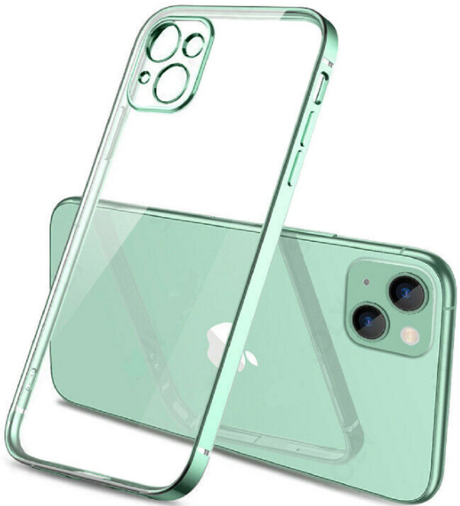 Bodycell HD Διάφανη Θήκη Σιλικόνης Apple iPhone 13 mini - Green