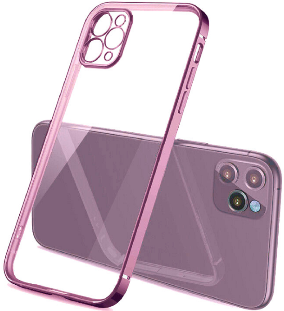 Bodycell HD Διάφανη Θήκη Σιλικόνης Apple iPhone 13 Pro Max - Violet