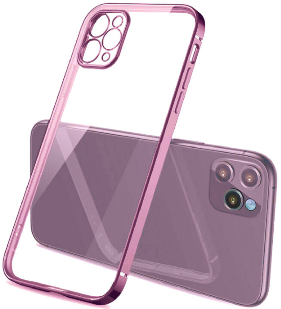 Bodycell HD Διάφανη Θήκη Σιλικόνης Apple iPhone 13 Pro - Violet (5206015067396)