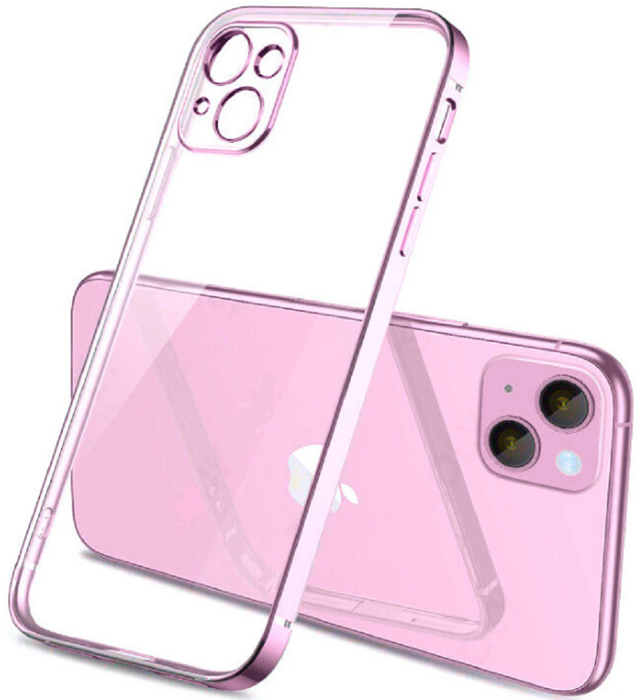 Bodycell HD Διάφανη Θήκη Σιλικόνης Apple iPhone 13 - Violet (5206015067341)