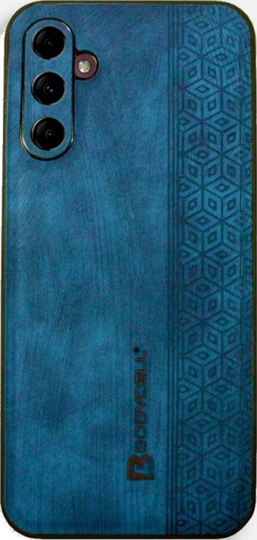 Bodycell Pattern Leather - Σκληρή Θήκη Samsung Galaxy A14 - Blue