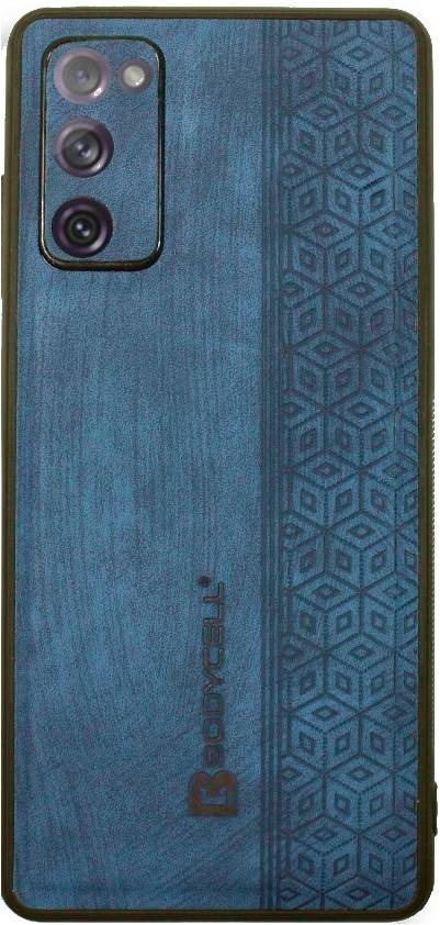Bodycell Pattern Leather - Σκληρή Θήκη Samsung Galaxy S20 FE - Blue