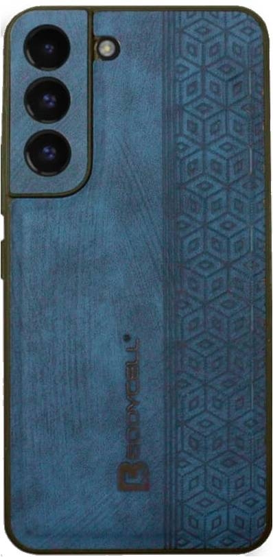 Bodycell Pattern Leather - Σκληρή Θήκη Samsung Galaxy S21 FE 5G - Blue