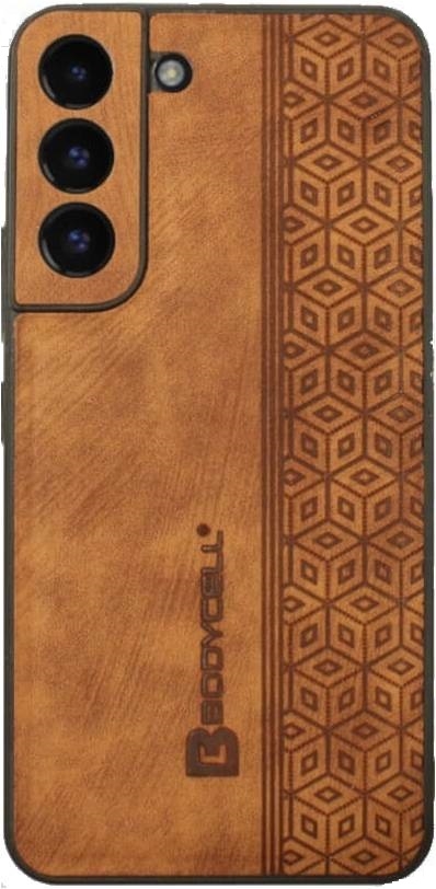 Bodycell Pattern Leather - Σκληρή Θήκη Samsung Galaxy S21 FE 5G - Brown