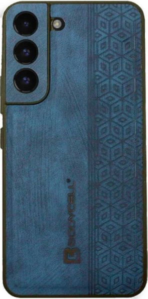 Bodycell Pattern Leather - Σκληρή Θήκη Samsung Galaxy S22 5G - Blue