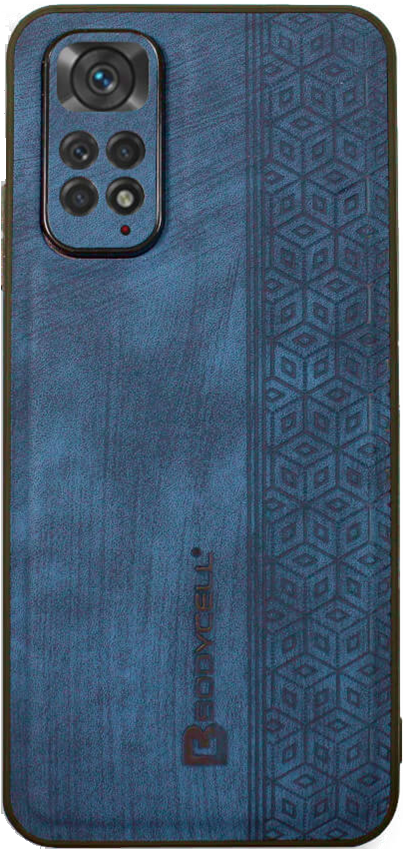 Bodycell Pattern Leather - Σκληρή Θήκη Xiaomi Redmi Note 11 / 11S - Blue