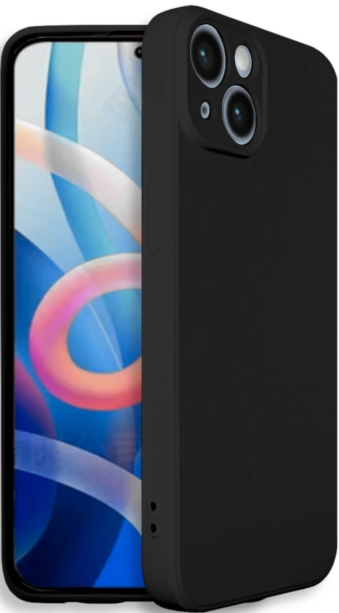 Bodycell Square Liquid Θήκη Σιλικόνης - Apple iPhone 14 Plus - Black