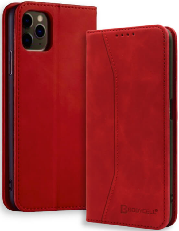 Bodycell Θήκη - Πορτοφόλι Apple iPhone 11 Pro - Red