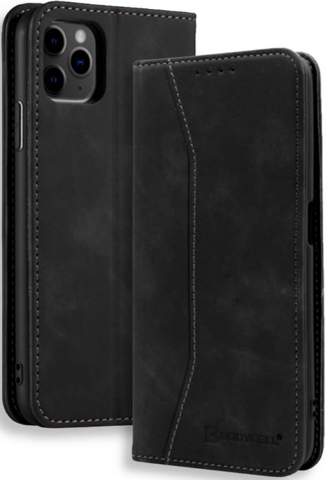 Bodycell Θήκη - Πορτοφόλι Apple iPhone 12 mini - Black