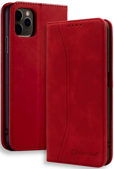 Bodycell Θήκη - Πορτοφόλι Apple iPhone 12 mini - Red