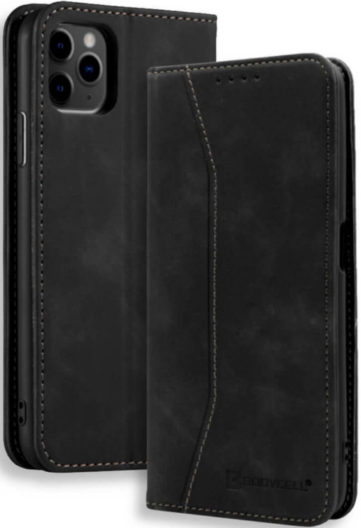 Bodycell Θήκη - Πορτοφόλι Apple iPhone 12 Pro Max - Black