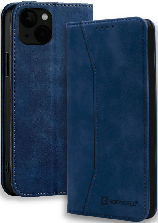 Bodycell Θήκη - Πορτοφόλι Apple iPhone 13 - Blue