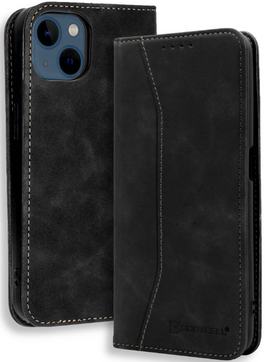 Bodycell Θήκη - Πορτοφόλι Apple iPhone 13 mini - Black