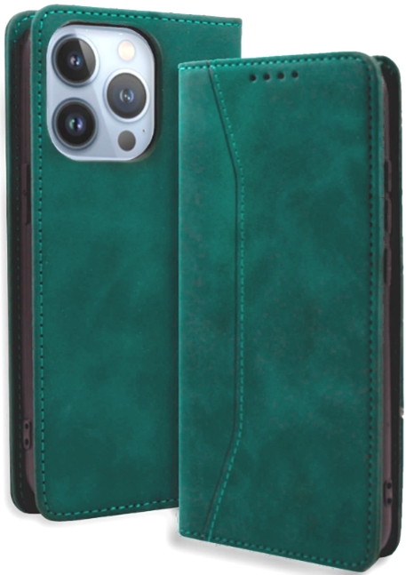 Bodycell Θήκη - Πορτοφόλι Apple iPhone 13 Pro - Green