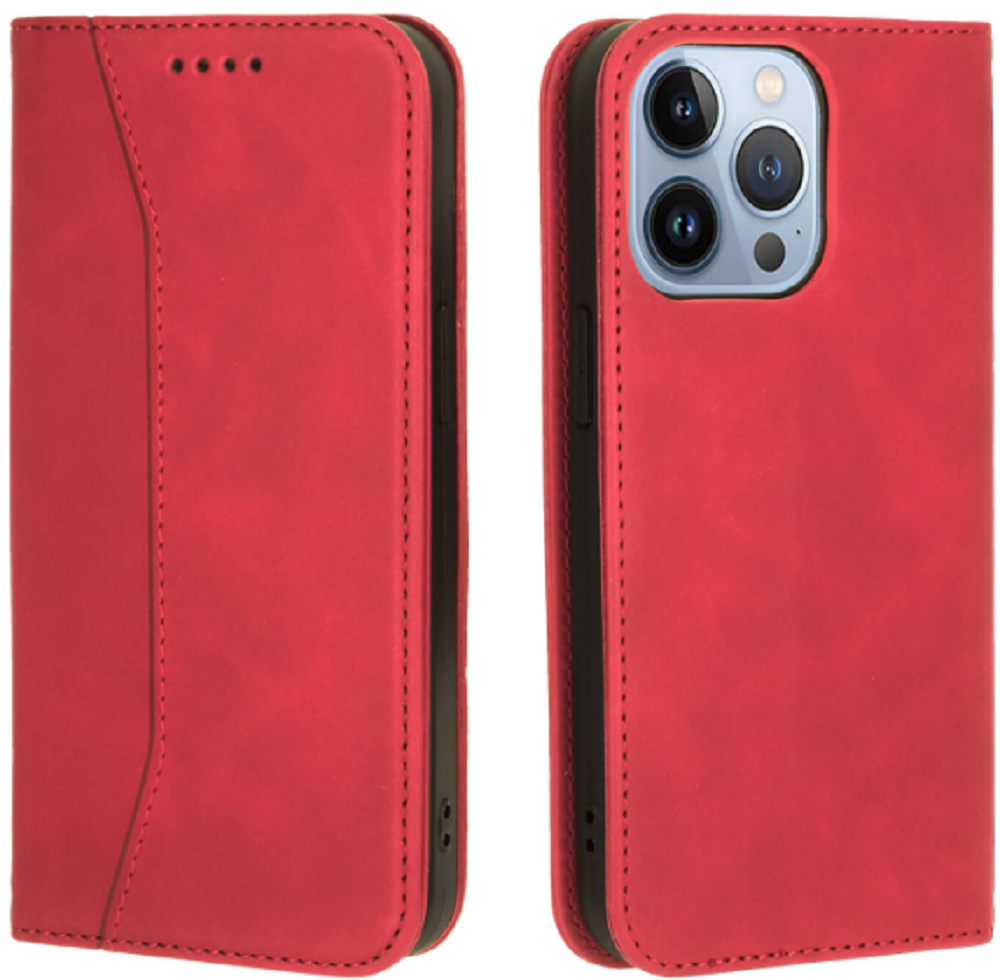 Bodycell Θήκη - Πορτοφόλι Apple iPhone 13 Pro - Red 