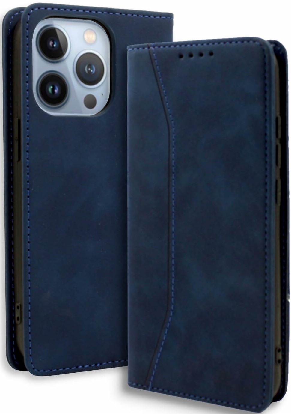 Bodycell Θήκη - Πορτοφόλι Apple iPhone 14 Pro - Blue (5206015070532)