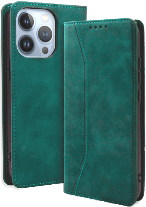 Bodycell Θήκη - Πορτοφόλι Apple iPhone 14 Pro - Green 