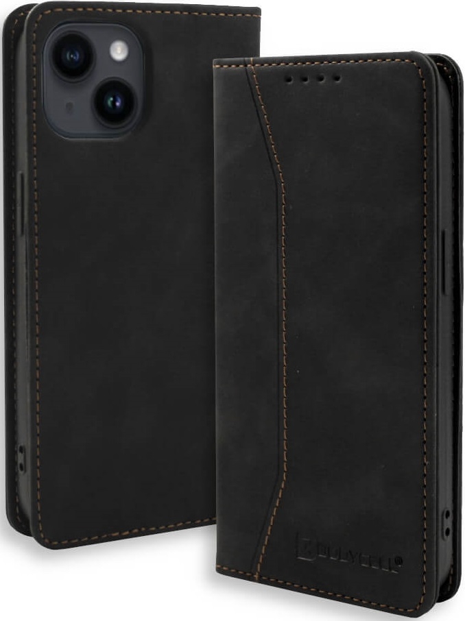 Bodycell Θήκη - Πορτοφόλι Apple iPhone 15 - Black