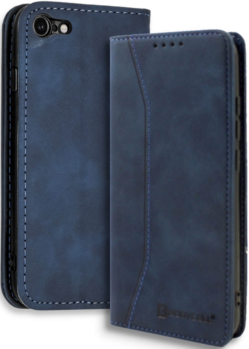 Bodycell Θήκη - Πορτοφόλι Apple iPhone SE 2022 / 2020 / 8 / 7 - Blue