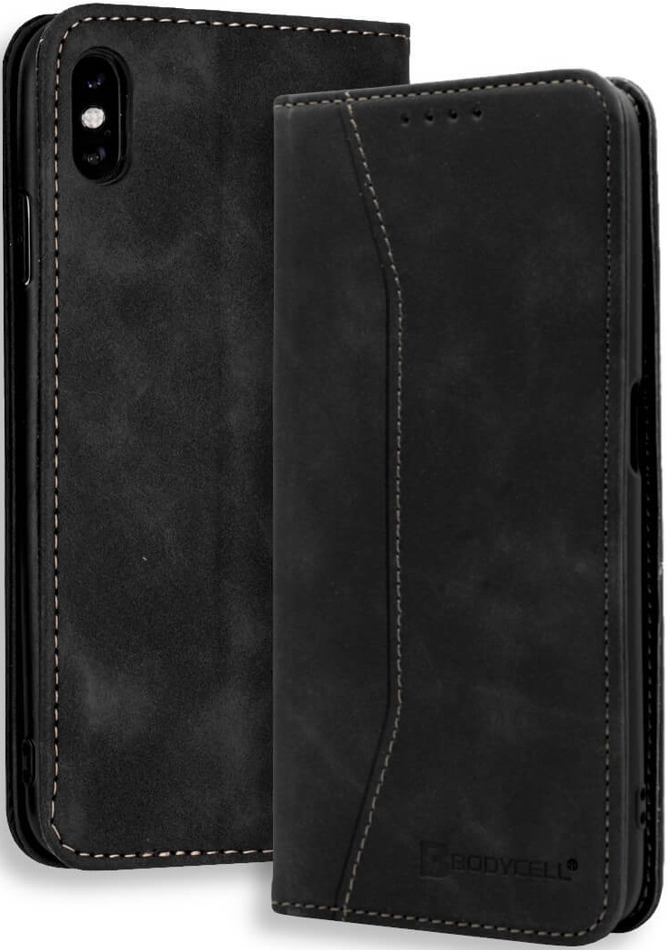 Bodycell Θήκη - Πορτοφόλι Apple iPhone XS Max - Black