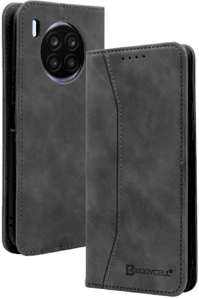 Bodycell Θήκη - Πορτοφόλι Huawei Nova 8i - Black