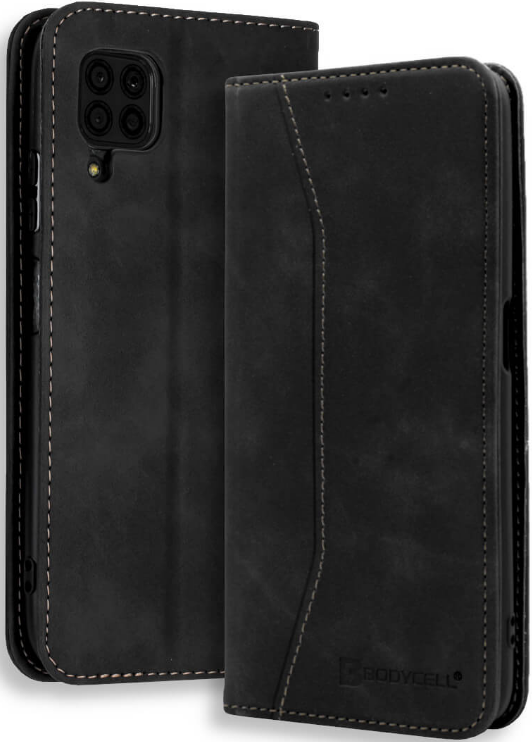 Bodycell Θήκη - Πορτοφόλι Huawei P40 Lite - Black