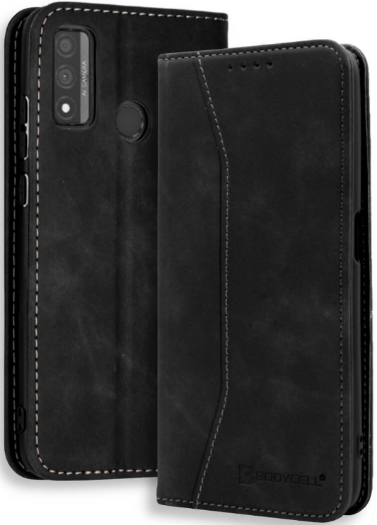 Bodycell Θήκη - Πορτοφόλι Huawei P Smart 2020 - Black 
