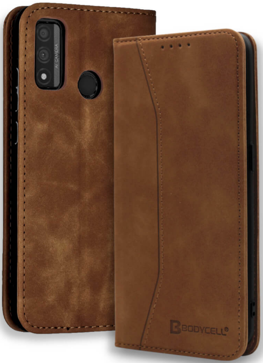 Bodycell Θήκη - Πορτοφόλι Huawei P Smart 2020 - Brown