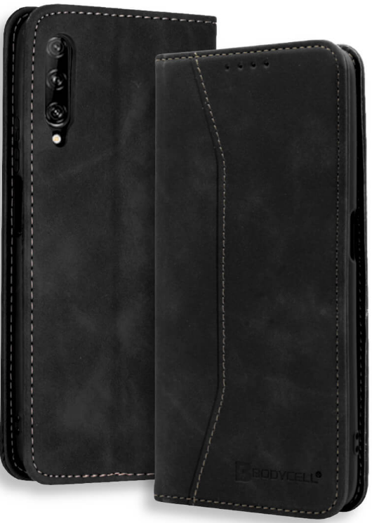 Bodycell Θήκη - Πορτοφόλι Huawei P Smart Pro 2019 - Black 