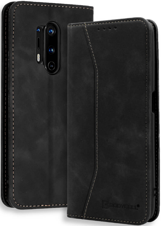 Bodycell Θήκη - Πορτοφόλι OnePlus 8 Pro - Black