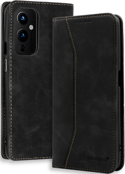 Bodycell Θήκη - Πορτοφόλι OnePlus 9 - Black