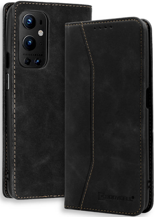 Bodycell Θήκη - Πορτοφόλι OnePlus 9 Pro - Black
