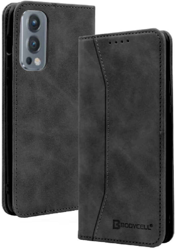 Bodycell Θήκη - Πορτοφόλι OnePlus Nord 2 5G - Black
