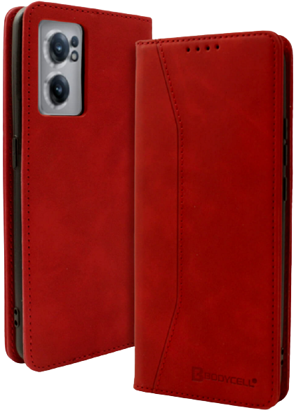 Bodycell Θήκη - Πορτοφόλι OnePlus Nord CE 2 5G - Red