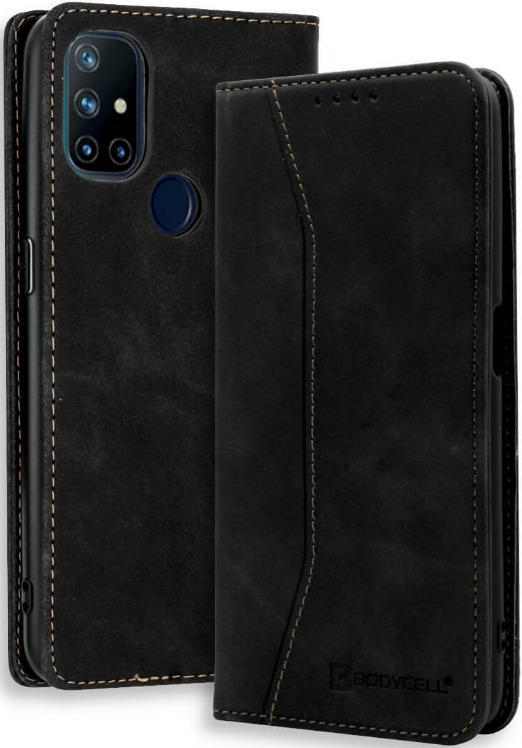 Bodycell Θήκη - Πορτοφόλι OnePlus Nord N10 5G - Black 