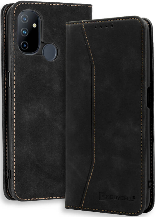 Bodycell Θήκη - Πορτοφόλι OnePlus Nord N100 - Black