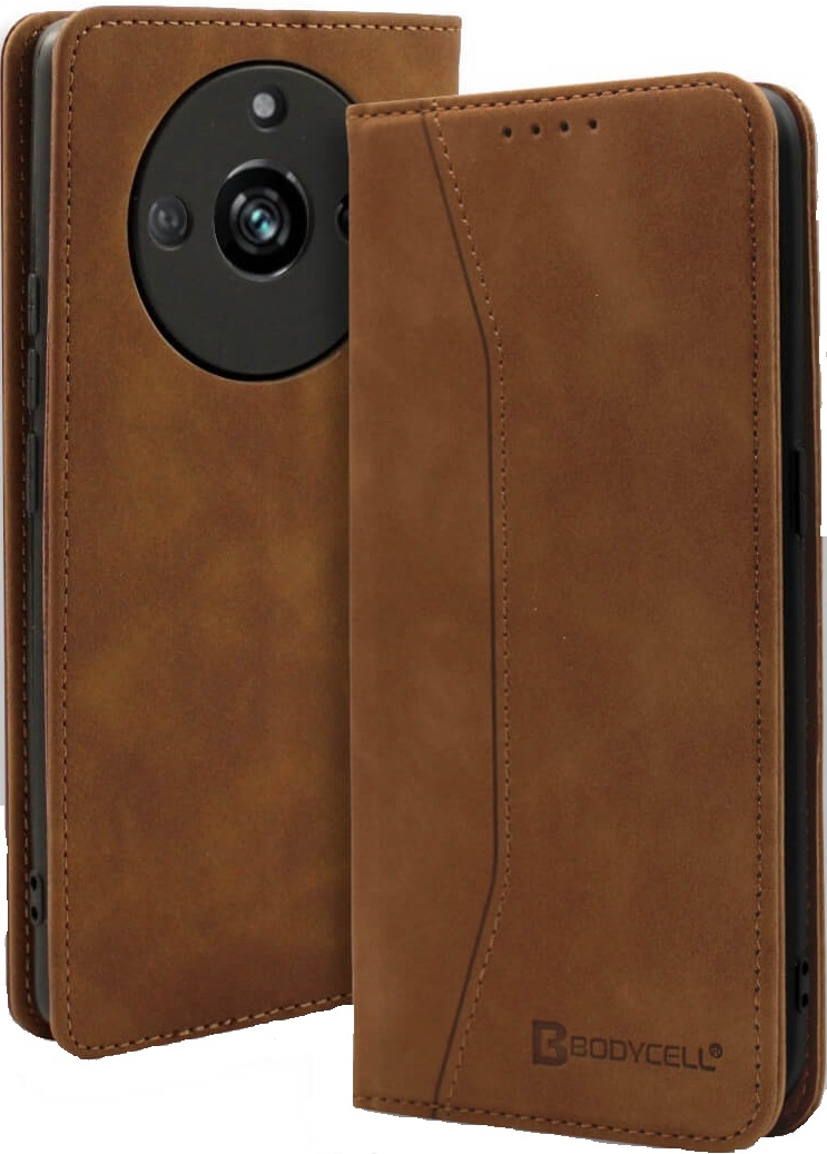 Bodycell Θήκη - Πορτοφόλι Realme 11 Pro Plus - Brown